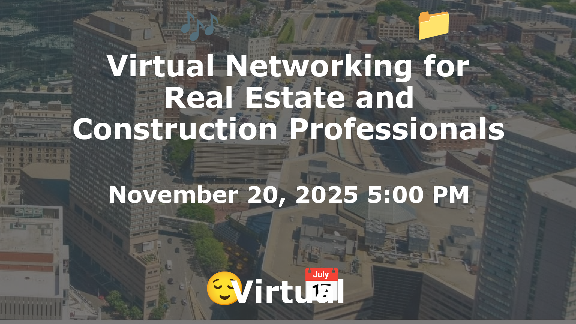 Virtual Networking for Real Estate and Construction Professionals event image